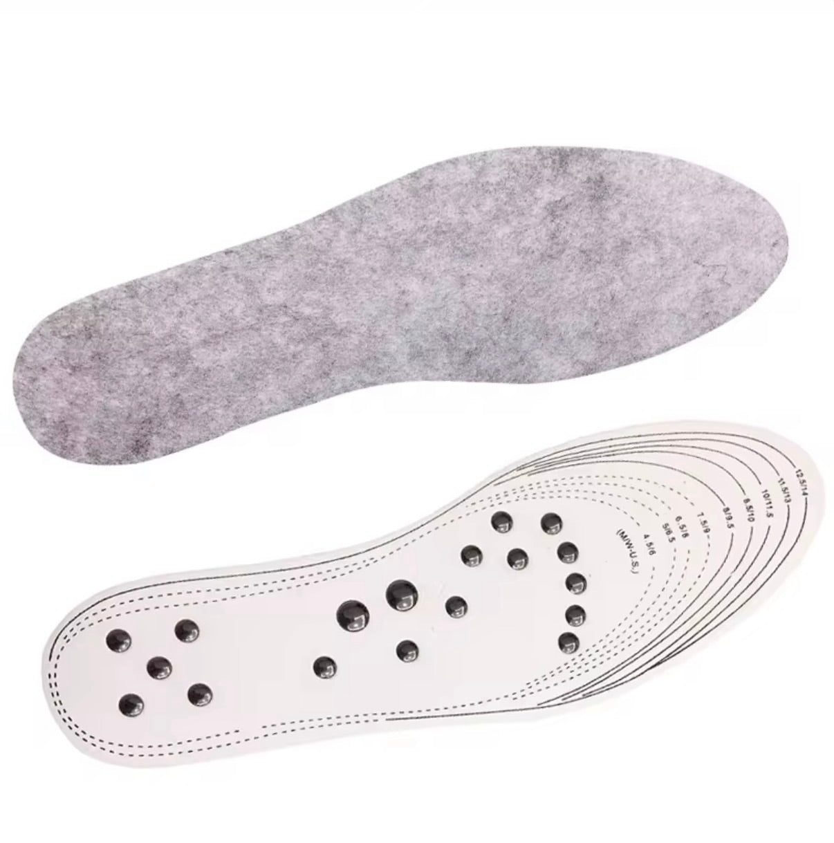 Plantillas de masaje magnético de acupresión unisex